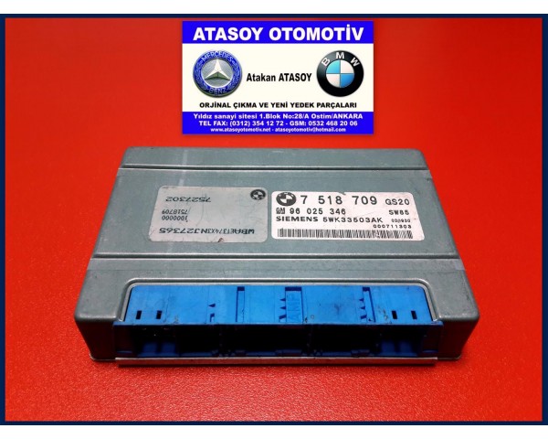 BMW E46 ŞANZIMAN BEYNİ GM 96025346 GM 96025533 GM 96025410 GM 96024915 GM 96024685 GM 96023739 GM 96023214 GM 96023454 GM 96022300 GM 96021242 GM 96021281 GM 96020551 5WK33503AK 5WK33503AN 5WK33503AG GS20Q